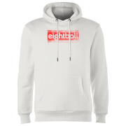 Ei8Htball Red Stencil Logo Hoodie White Xl ei8htball kopen in de aanbieding
