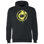 Ei8Htball Spray Paint Yellow Print Hoodie Black Xl ei8htball kopen in de aanbieding