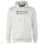 Ei8Htball Stencil Logo Hoodie White Xl ei8htball kopen in de aanbieding