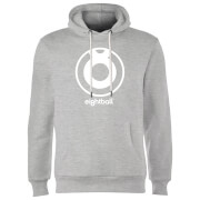 Ei8Htball Large White Logo Hoodie Grey M ei8htball kopen in de aanbieding