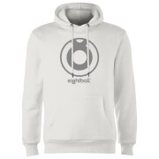 Ei8Htball Large Grey Logo Hoodie White Xl ei8htball kopen in de aanbieding