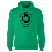 Ei8Htball Large Black Logo Hoodie Kelly Green M ei8htball kopen in de aanbieding