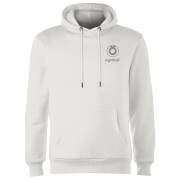 Ei8Htball Pocket Logo Hoodie White S ei8htball kopen in de aanbieding