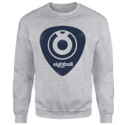 Ei8Htball Navy Plectrum Logo Sweatshirt Grey L ei8htball kopen in de aanbieding