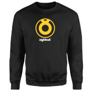 Ei8Htball Yellow Logo Sweatshirt Black M ei8htball kopen in de aanbieding