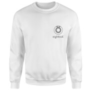 Ei8Htball Pocket Logo Sweatshirt White Xl ei8htball kopen in de aanbieding