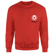 Ei8Htball Pocket Logo Sweatshirt Red L ei8htball kopen in de aanbieding