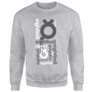 Ei8Htball All Over Sweatshirt Grey L ei8htball kopen in de aanbieding