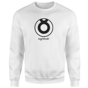 Ei8Htball Circle Logo Sweatshirt White Xxl ei8htball kopen in de aanbieding