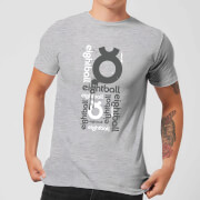 Ei8Htball All Over Mens T Shirt Grey 5Xl ei8htball kopen in de aanbieding