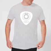 Ei8Htball White Plectrum Logo Mens T Shirt Grey Xxl ei8htball kopen in de aanbieding