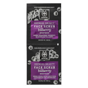 Gommage Éclaircissant Express APIVITA 2 x 8 ml – Myrtilles