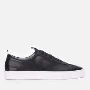 Image of Grenson Men's Sneaker 1 Leather Cupsole Trainers - Black - UK 7