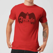 Universal Monsters Dracula Crest Mens T Shirt Red S universal monsters kopen in de aanbieding
