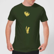 Universal Monsters Frankenstein Illustrated Mens T Shirt Forest Green S universal monsters kopen in de aanbieding