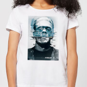 Universal Monsters Frankenstein Glitch Womens T Shirt White 4Xl universal monsters kopen in de aanbieding Universal Monsters Frankenstein Glitch Womens T Shirt White 4Xl universal monsters kopen in de aanbieding