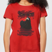 Universal Monsters Dracula Illustrated Womens T Shirt Red M universal monsters kopen in de aanbieding