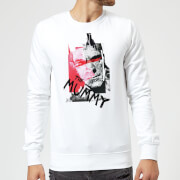 Image of Universal Monsters The Mummy Collage Sweatshirt - White - S - White