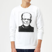 Universal Monsters Frankenstein Portrait Sweatshirt White L universal monsters kopen in de aanbieding