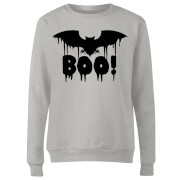 By Iwoot Boo Bat Womens Sweatshirt Grey 3Xl by iwoot kopen in de aanbieding