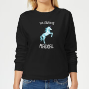 Unicorn Skeleton Women's Sweatshirt - Black - 5XL - Noir