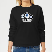 Eye Roll Women's Sweatshirt - Black - 5XL - Noir