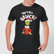 The Grinch Dont Be A Mens Christmas T Shirt Black L the grinch kopen in de aanbieding