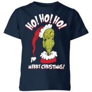 The Grinch Ho Ho Ho Kids Christmas T Shirt Navy 9 10 Years the grinch kopen in de aanbieding The Grinch Ho Ho Ho Kids Christmas T Shirt Navy 9 10 Years the grinch kopen in de aanbieding