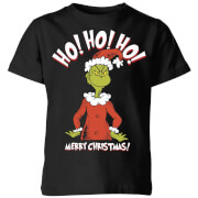 The Grinch Ho Ho Ho Smile Kids Christmas T Shirt Black 11 12 Years the grinch kopen in de aanbieding The Grinch Ho Ho Ho Smile Kids Christmas T Shirt Black 11 12 Years the grinch kopen in de aanbieding