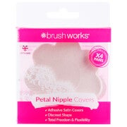 Couvre-ttons ptale satin brushworks
