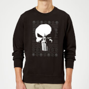 Marvel Punisher Christmas Sweatshirt - Black - 5XL - Black Marvel Punisher Christmas Sweatshirt - Black - 5XL - Black