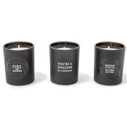 Insight Editions Game Of Thrones Glass Candles Set Of 3 insight editions kopen in de aanbieding