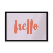 Hello Entrance Mat Hello Entrance Mat
