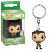 Pop! Keychain Highrise Assault Trooper - Fortnite