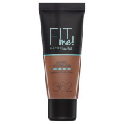 Fit Me! Maybelline Fond de Teint Matte + Poreless 30 ml (différentes teintes disponibles) - 362 Deep Golden