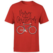 Broom Wagon Bike Lights Mens Christmas T Shirt Red Xxl broom wagon kopen in de aanbieding