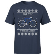 Broom Wagon Ride Now Turkey Later Mens Christmas T Shirt Navy Xl broom wagon kopen in de aanbieding