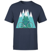 Broom Wagon Bike And Mountains Mens Christmas T Shirt Navy S broom wagon kopen in de aanbieding