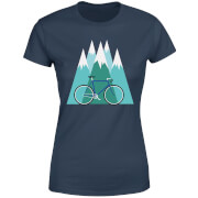 Broom Wagon Bike And Mountains Womens Christmas T Shirt Navy Xl broom wagon kopen in de aanbieding