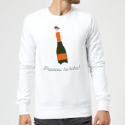 Prosecco Ho Ho Christmas Sweatshirt White 3Xl christmas kopen in de aanbieding