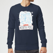 Christmas Sweatshirt Navy Xl christmas kopen in de aanbieding