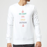 Oh Baby Its Cold Outside Christmas Sweatshirt White Xxl christmas kopen in de aanbieding Oh Baby Its Cold Outside Christmas Sweatshirt White Xxl christmas kopen in de aanbieding