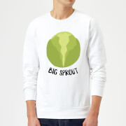 Big Sprout Christmas Sweatshirt White Xxl christmas kopen in de aanbieding