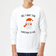 All I Want For Christmas Is Ewe Sweatshirt White Xxl christmas kopen in de aanbieding