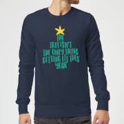 The Tree Isnt Only Thing Getting Lit This Year Christmas Sweatshirt Navy M christmas kopen in de aanbieding The Tree Isnt Only Thing Getting Lit This Year Christmas Sweatshirt Navy M christmas kopen in de aanbieding