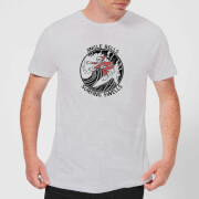 Jungle Bells Surfing Swells Mens Christmas T Shirt Grey Xl christmas kopen in de aanbieding