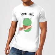 Mistle Toad Mens Christmas T Shirt White Xxl christmas kopen in de aanbieding