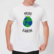 Peas On Earth Mens Christmas T Shirt White 4Xl christmas kopen in de aanbieding