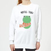 Mistle Toad Womens Christmas Sweatshirt White 5Xl christmas kopen in de aanbieding