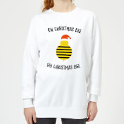 Oh Christmas Bee Oh Womens Sweatshirt White M christmas kopen in de aanbieding